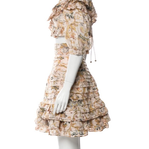 Zimmermann Painted Heart ruffled top Size 1/Small - Picture 12 of 15